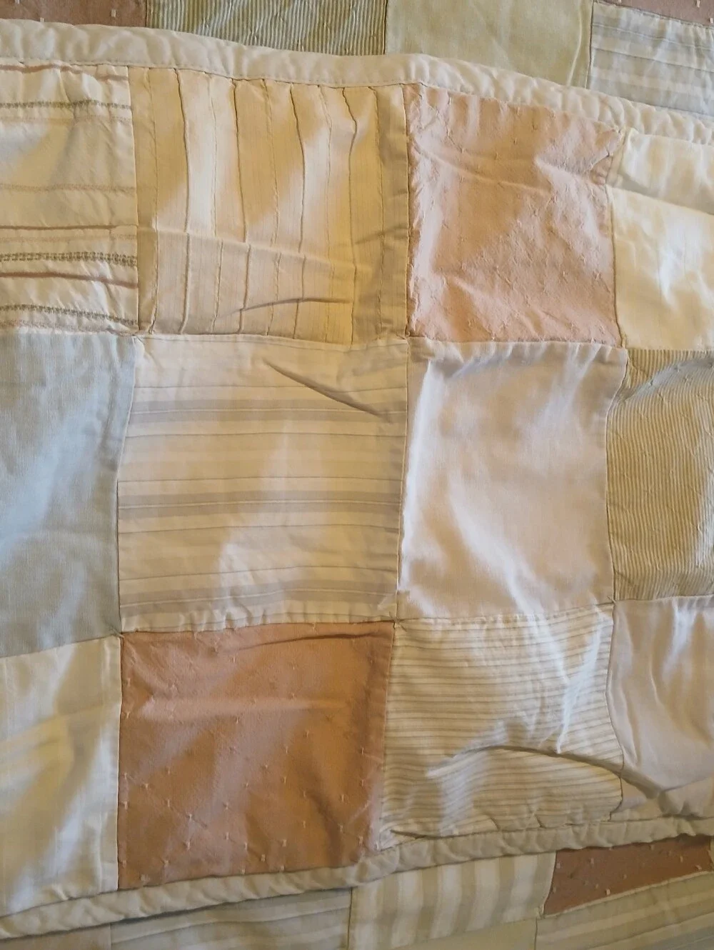 Woolrich Twin Patchwork Quilt With Sham ( Option A)